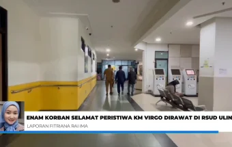 RSUD Ulin Tangani Enam Korban Selamat KM Virgo Transport 8