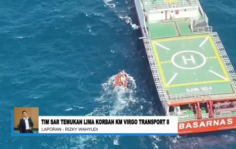 Hari Kesembilan SAR KM Virgo, Lima Korban Ditemukan Meninggal