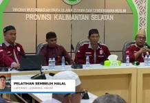 Tingkatkan Keahlian, Puluhan Juru Sembelih Kalsel Ikuti Pelatihan Jagal Halal