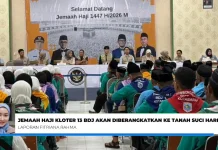 Sebanyak 356 Jemaah Haji Kloter 13 Tiba di Embarkasi Banjarmasin