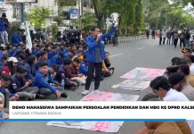 Mahasiswa Kalsel Gelar Aksi Soroti Pendidikan dan Program MBG