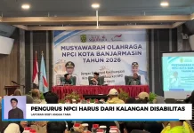 NPCI Kalsel Dorong Kepengurusan Dipimpin Kalangan Disabilitas