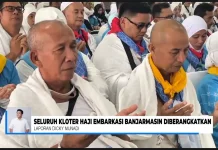Embarkasi Banjarmasin Resmi Tuntaskan Seluruh Keberangkatan Haji 2026