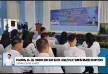 Pemprov Kalsel Tingkatkan SDM lewat Pelatihan Kerja Berbasis Kompetensi