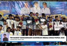 Tim Basket Banjarmasin Sapu Bersih Emas POPDA Kalsel 2026