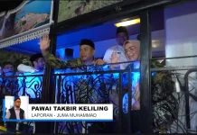 Tradisi Pawai Takbir Kembali Hidupkan Suasana Religius Kota Banjarmasin