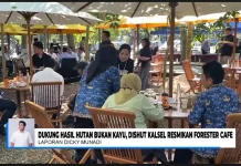 Optimalisasi Aset Daerah, Pemprov Kalsel Resmikan Forester Cafe 3