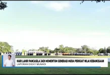 Hari Lahir Pancasila, Pemprov Kalsel Ajak Generasi Muda Perkuat Ideologi Bangsa