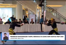 Pendekar Muda Banjarmasin Tampil Memukau di KNPI Kuntau Fest 2026