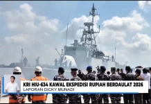 TNI AL KRI HIU-634 Kawal Ekspedisi Rupiah Berdaulat 2026 di Daerah 3T Kalsel