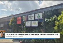 Pencurian Berulang, SDN Teluk Tiram 1 Banjarmasin Rugi Belasan Juta Rupiah