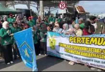 Sambut 1 Muharam, Ribuan Peserta Ikuti Jalan Sehat FSU di Balai Kota Banjarmasin