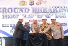 Polda Kalsel Bangun Sumur Bor untuk Dukung Air Bersih dan Pertanian