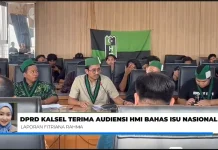 DPRD Kalsel Terima dan Sepakati Delapan Tuntutan BADKO HMI