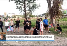 Eks Pelabuhan Lama di RE Martadinata Jadi Arena Bermain Layang-layang