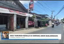 Polisi Amankan Sejumlah Remaja usai Tawuran di Jalan Simpang Anem