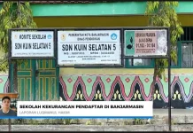 Sejumlah SD Negeri di Banjarmasin Kembali Kekurangan Murid Baru