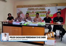 Polisi Sita 13 Kilogram Sabu, Tiga Tersangka Diamankan