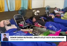 Antusias Tinggi, Donor Darah BSC Himpun 160 Kantong