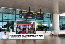 Kabut Asap Karhutla Ganggu Penerbangan di Syamsudin Noor