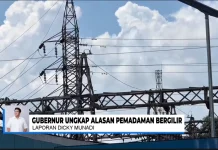Gubernur Muhidin Ungkap Penyebab Pemadaman Listrik Bergilir