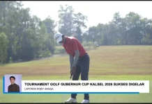 Gubernur Cup Kalsel 2026 Jadi Ajang Pembinaan Pegolf Muda