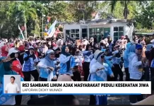 RSJ Sambang Lihum Gelar Flashmob Kreasi Penggiat Jiwa