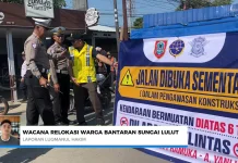 Wacana Relokasi Jadi Opsi Penanganan Jalan Veteran Sungai Lulut