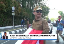 Pemko Banjarmasin Bagikan 7.000 Bendera Merah Putih