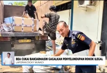 Bea Cukai Banjarmasin Gagalkan Penyelundupan Jutaan Rokok Ilegal