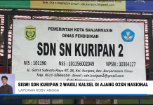 Siswi SDN Kuripan 2 Wakili Kalsel di O2SN Nasional