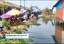 Lomba Tradisional Meriahkan HUT ke-81 RI di Barito Kuala