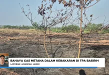 Kebakaran TPA Basirih, Gas Metana Jadi Ancaman