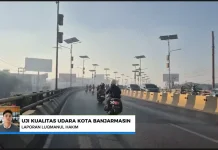 Kabut Asap Selimuti Banjarmasin, Kualitas Udara Masih Aman