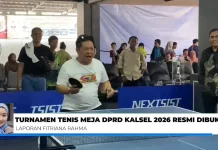 Turnamen Tenis Meja DPRD Kalsel Diikuti 250 Peserta