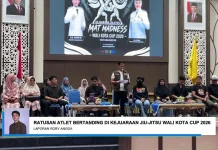 Kejuaraan Jiu-Jitsu Wali Kota Cup 2026 Diikuti Peserta Mancanegara