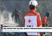 PMI Kalsel Kerahkan Relawan Tangani Karhutla dan Kabut Asap