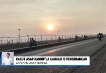 Kabut Asap Ganggu 10 Penerbangan di Bandara Syamsudin Noor