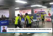 Tenis Meja DPRD Kalsel ke-6 Berakhir, Pembinaan Atlet Diperkuat