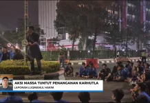 Aliansi BEM Gelar Aksi di DPRD Kalsel, Desak Evaluasi Penanganan Karhutla