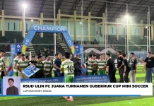 Tumbangkan HIU Putih FC, RSUD Ulin FC Raih Juara Mini Soccer Gubernur Cup 2026