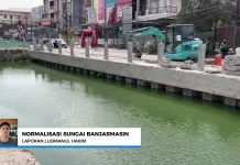Normalisasi Sungai Banjarmasin Optimalkan Pencegahan Genangan Banjir