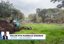 Kolam RTH Kamboja Dikeruk, Pemko Banjarmasin Antisipasi Genangan
