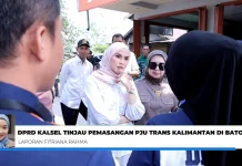 Komisi III DPRD Kalsel Pantau Pemasangan 25 Titik PJU di Batola