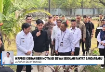 Kabut Asap, Wapres Cek Kesehatan Siswa Sekolah Rakyat Terintegrasi Banjarbaru