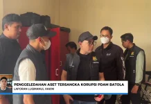 Kejari Batola Geledah Aset Milik Tersangka Dugaan Korupsi PDAM
