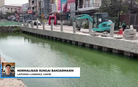 Normalisasi Sungai Banjarmasin Optimalkan Pencegahan Genangan Banjir