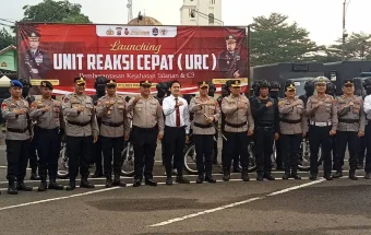 Tingkatkan Keamanan, Polres Pandeglang Luncurkan Tim Unit Reaksi Cepat