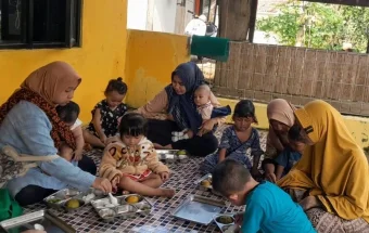 Asupan Gizi Gratis Jaga Ibu dan Balita