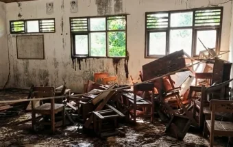 Tiga Ruang Kelas Rusak, Pembelajaran di SDN Padahayu 2 Pandeglang Terganggu